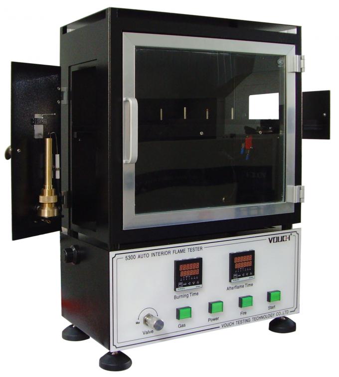 FMVSS302 Horizontal Flammability Tester Car Interior Material Combustion Testing