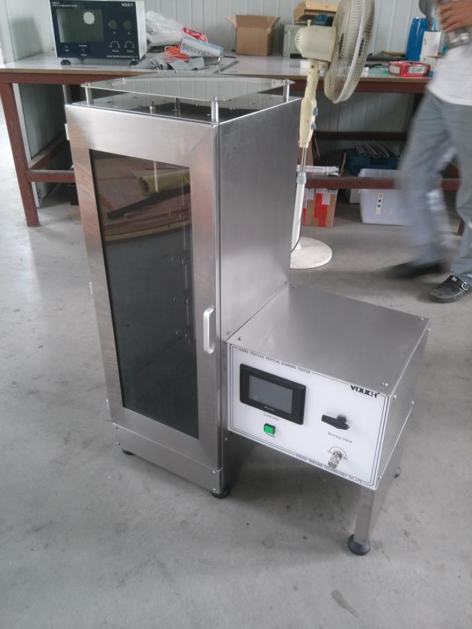 Automatic Fabric Testing Equipment Vertical Combustion Test Standard CFR1615