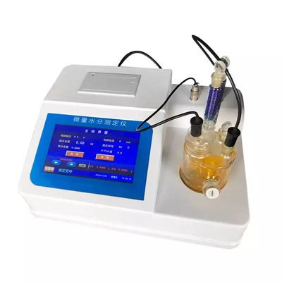 Oil Water Content Test Apparatus Volumetric Test Method Moisture Analyzer Coulometric Titration Titrator Karl