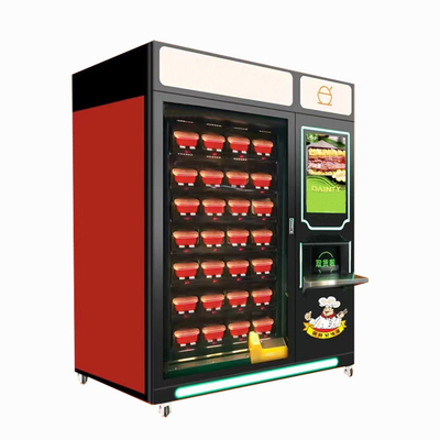 Vending Machine Automatic Hot Food Pizza Meal Soup Best Quality Fast Food Box Lunch