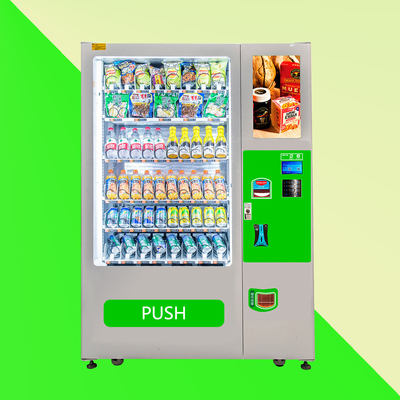 Self Service Sim Card Or Wifi Remote Control Vending Machine For Foods Snack And Drinks